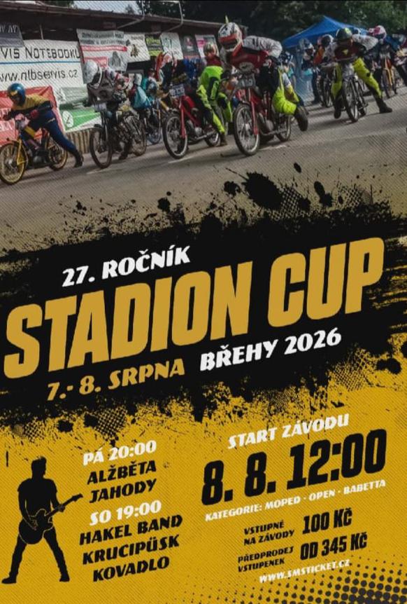Stadion Cup Břehy 2026